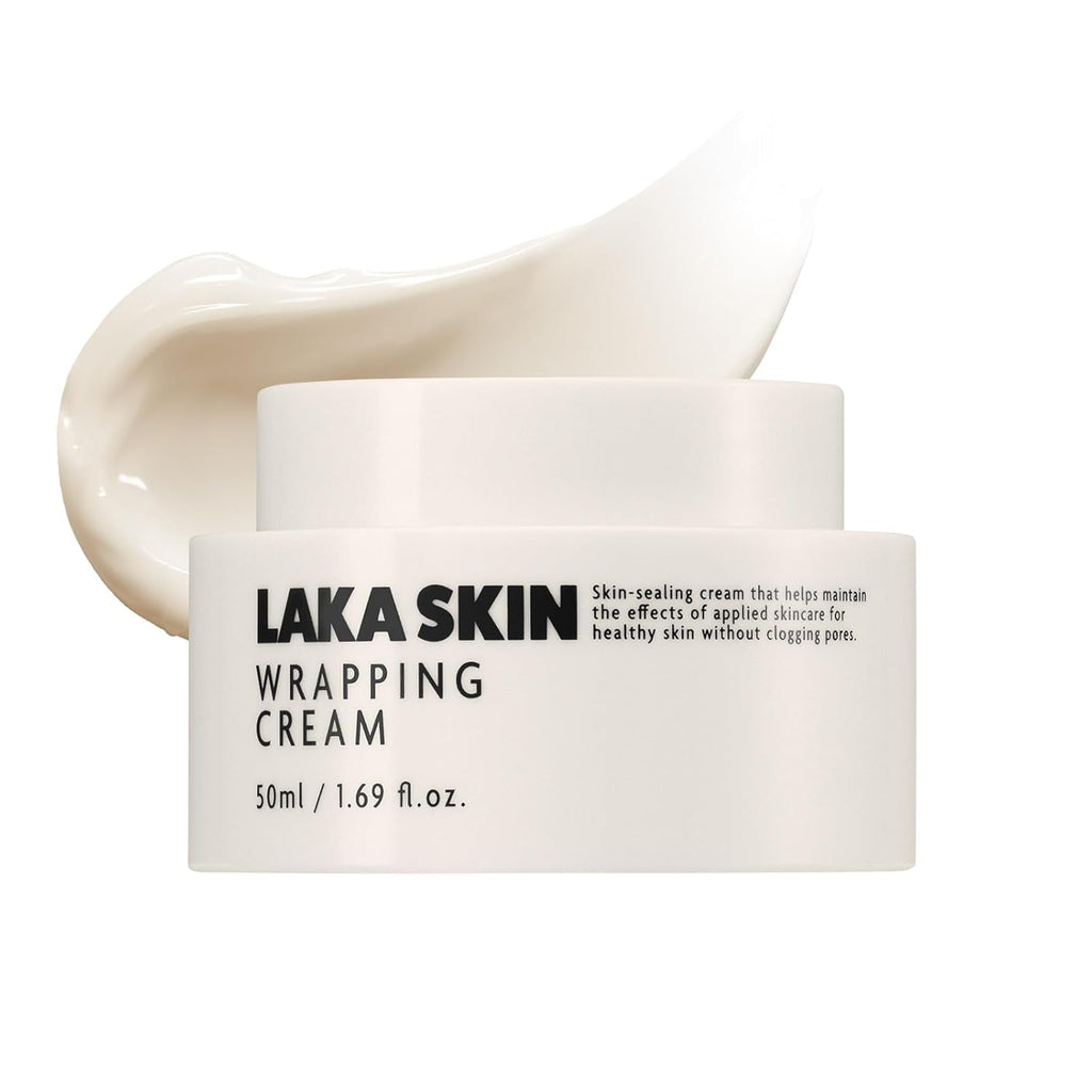 Skin Wrapping Cream, PDRN Ceramide Moisturizer for Dewy Glass Skin, Skin Barrier Hydration, Non Comedogenic Tested, Korean Skincare, 1.69 Fl.Oz