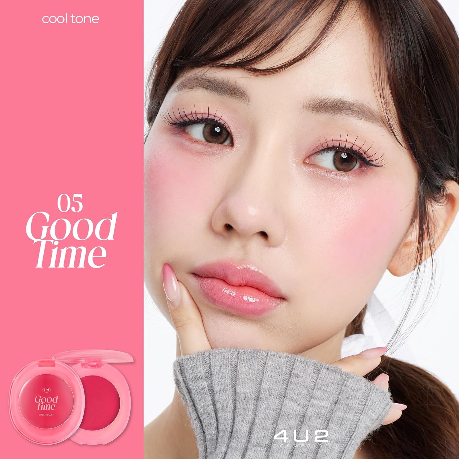 Good Cream Blush - Naturally Moisturizes the Skin (05 Good Time, Regular)