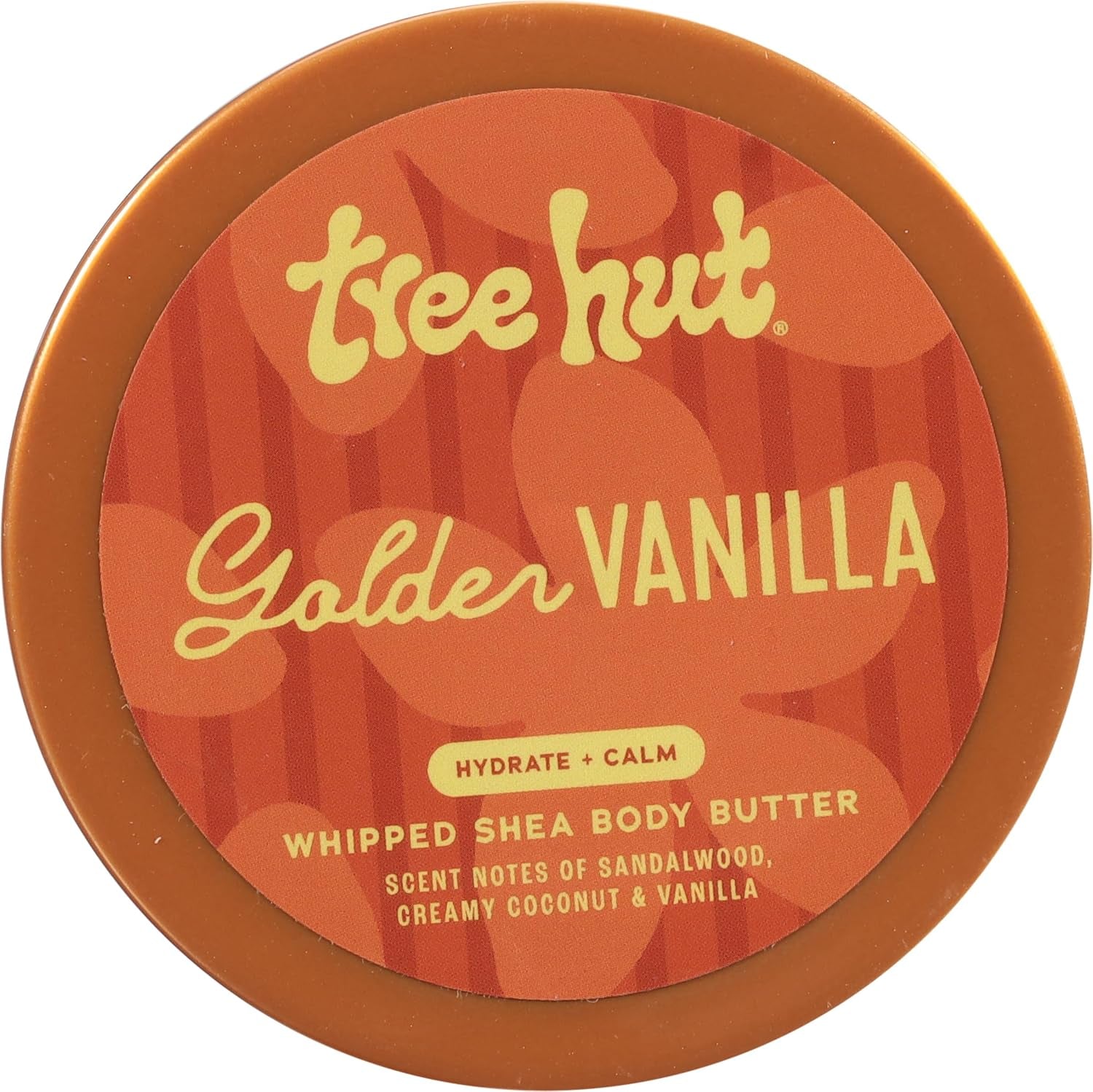 Golden Vanilla Whipped Body Butter with Shea Butter, 8.4 Oz | Whipped Shea Body Butter, Long-Lasting Hydration for Soft, Smooth Skin, Essential Body Care, Lightweight Moisturizer