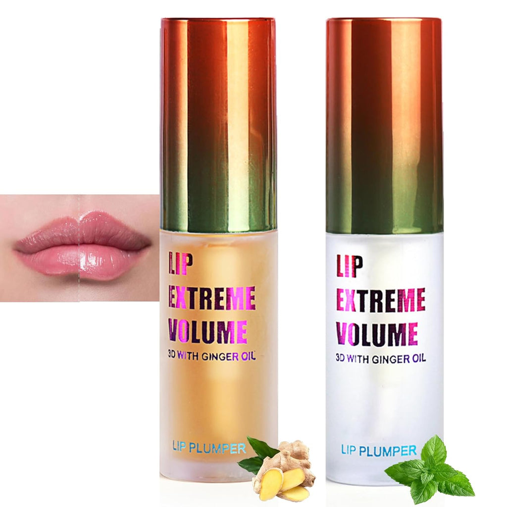 Lip Plumper Set - Lip Plumper Extreme - Plumping Lip Gloss - Lip Enhancer Plumper - Lip Moisturizer for Dry Lips - Lip Filler Plumper - Volumize Lips Instantly for Thicker & Fuller Lips1