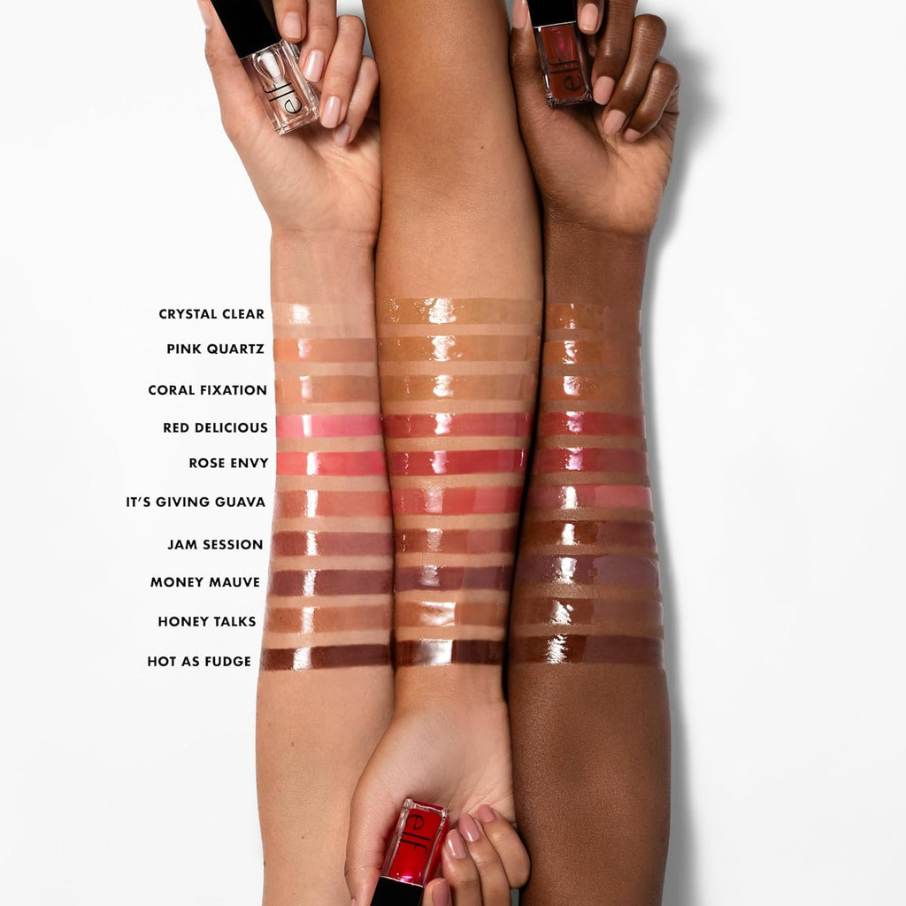Glow Reviver Lip Oil, Jam Session | Nourishing Tinted Lip Oil for a High-Shine Finish, Infused with Jojoba Oil, Vegan & Cruelty-Free