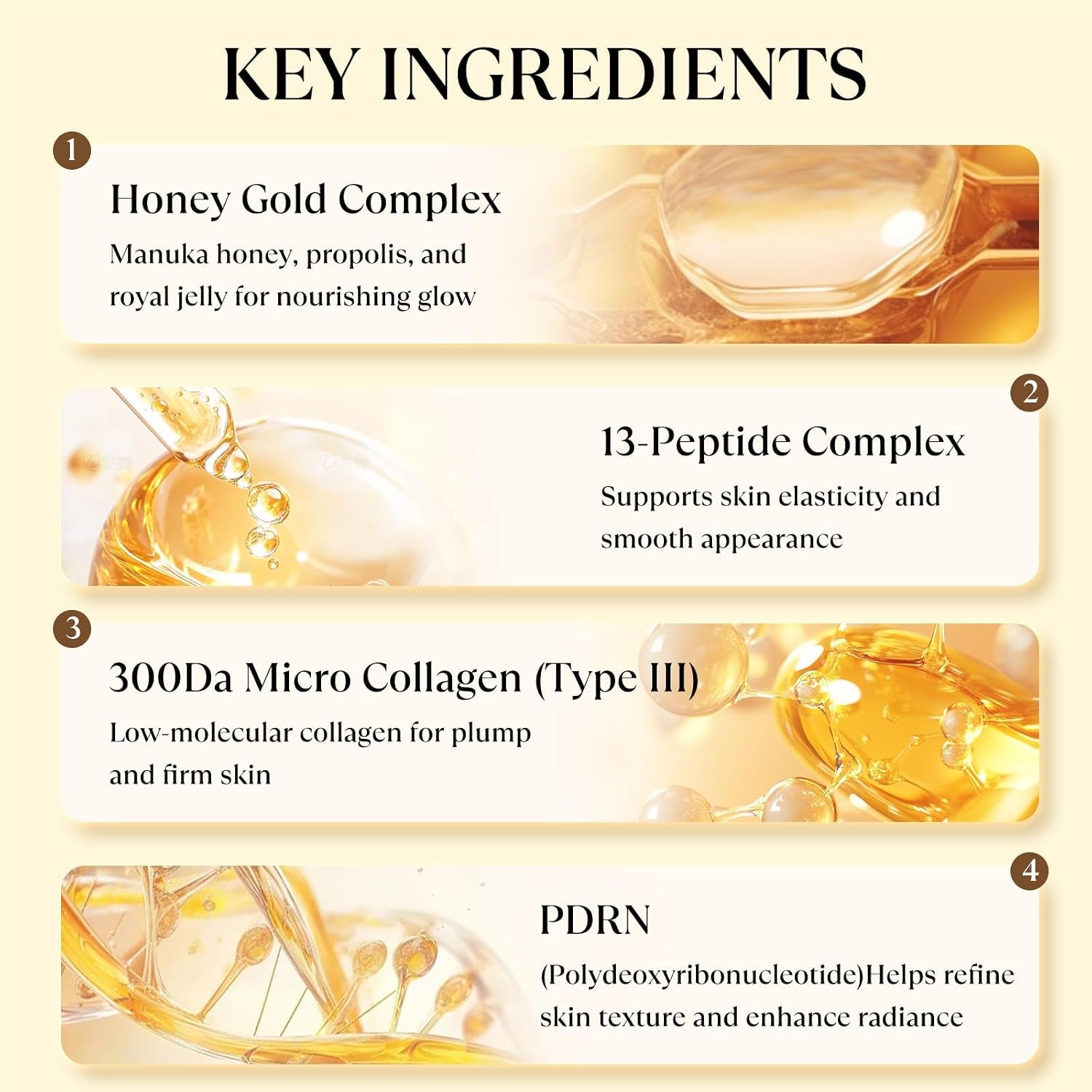 Korean Collagen Wrapping Mask with Jelly Brush, Honey Peel off Mask for Hydrating, Elasticity and Glass Skin, Suitable for All Skin Types, 60G