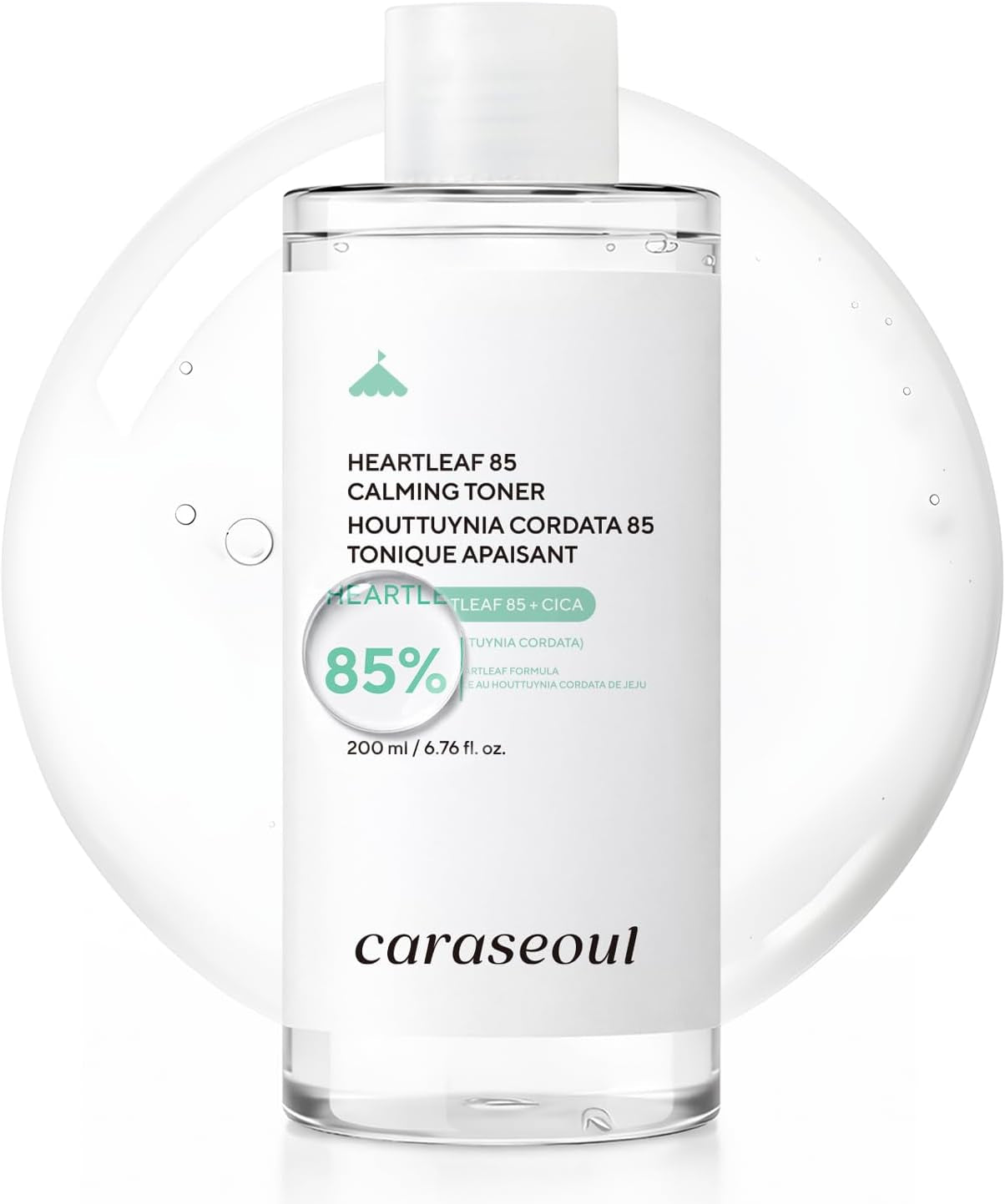 Heartleaf 85 Calming Toner for Face | 85% Heartleaf Extract, Hydrating Korean Toner, Jeju Houttuynia Cordata Extract, for Sensitive Skin, PH Balanced, Korean