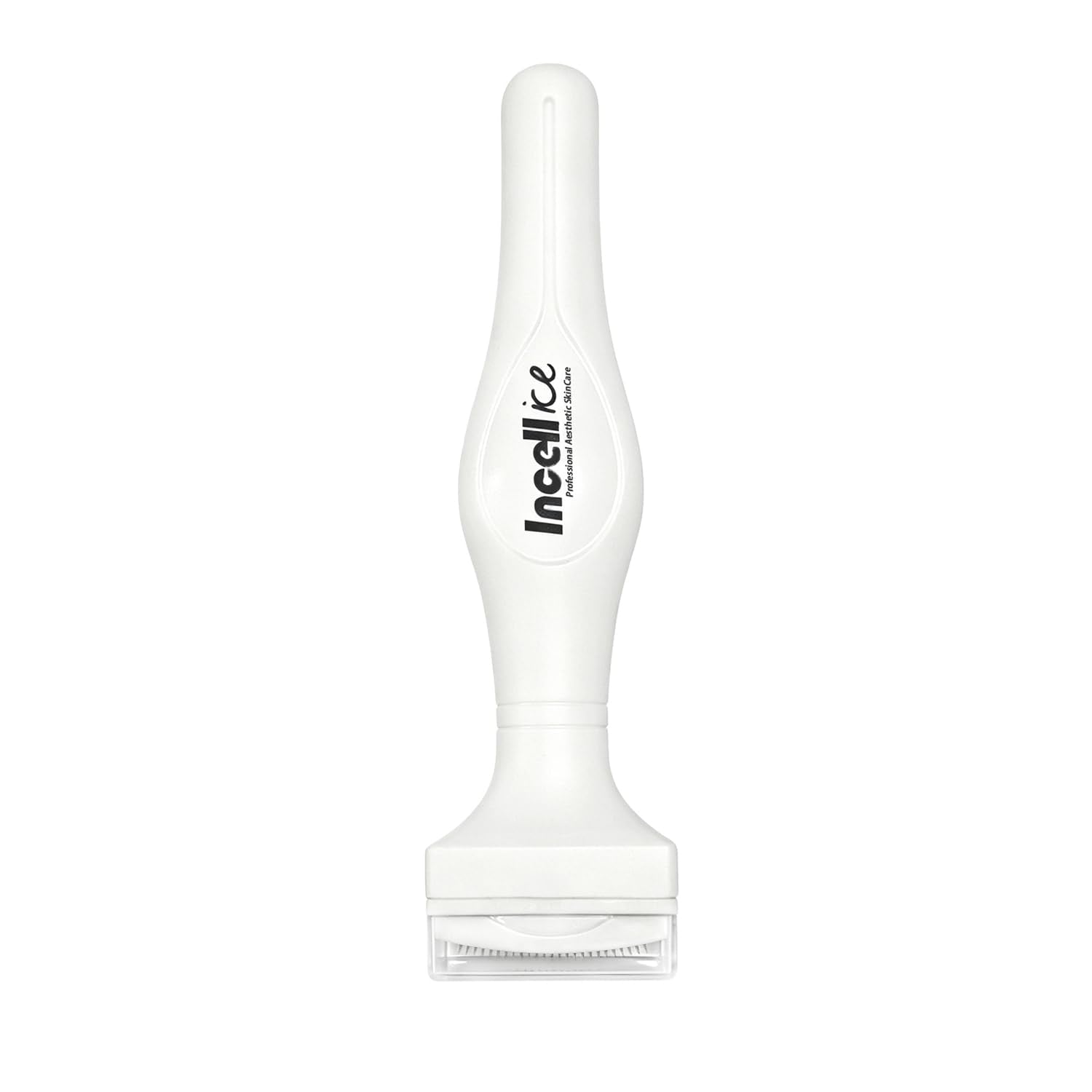 Derma Stamp,  175 Titanium Microneedle Stamp for Face, Derma Roller Stamper Skincare Tool for Men and Women Home Use - Matte White