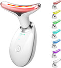 7 in 1 Face Massager Tool, Red Light Therapy for Face and Neck, Red Light Therapy Wand, Face Neck Lift Sculpting Tool for Skin Care, Gifts for Women & Men