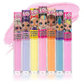 L.O.L Surprise 7-Pack Lip Gloss for Girls, Lol Lip Gloss | Non-Toxic Kids Makeup with L.O.L. Characters