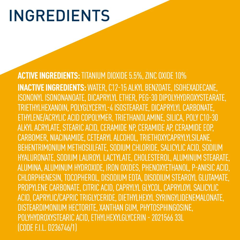 Tinted Sunscreen for Face, Mineral SPF 30 Moisturizer, Light, 1.7Oz | Skin Care, Face Sunscreen, Hyaluronic Acid, Zinc Oxide, Titanium Dioxide, Sheer Tint, Healthy Glow, Blends Seamlessly