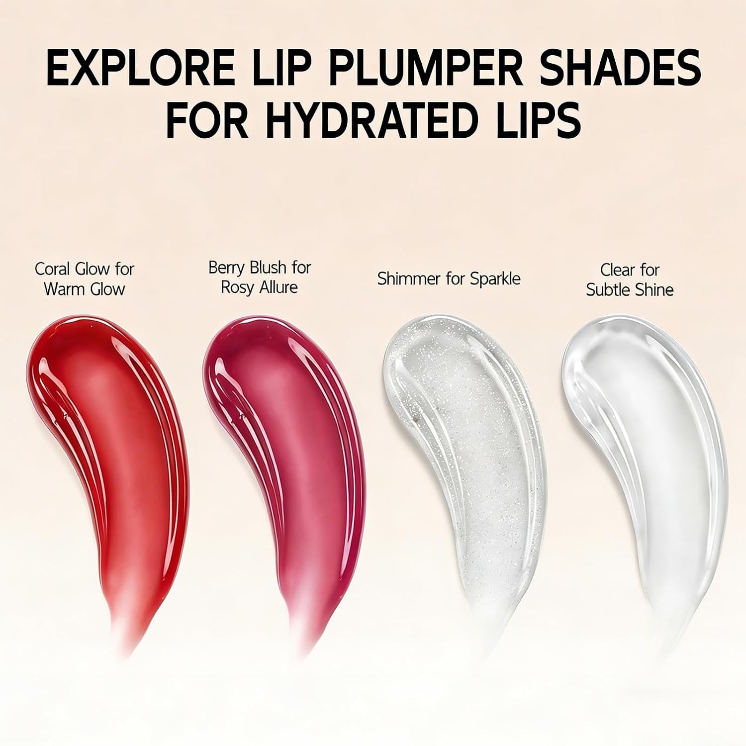 5% Volufiline Lip Serum & Gloss Hydrating Lip Care | Hydrating Lip Care with Shea Butter, Collagen, Peptide & PDRN, No Burning or Tingling, 0.35 Ounce, Clear