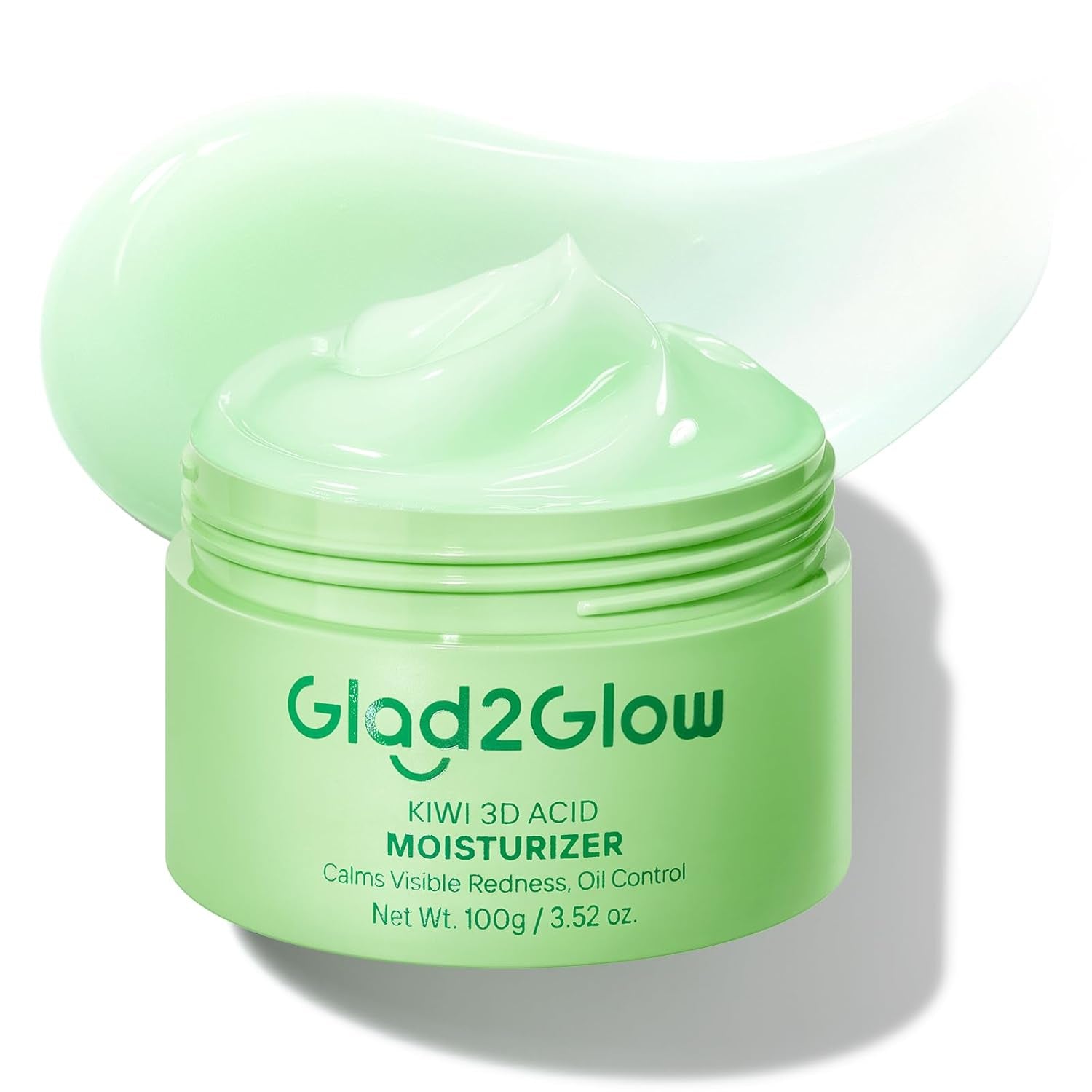 Oil Free Face Moisturizer for Oily Skin, for Blemish-Prone Skin with 3D Complex & Kiwi Extract, Lightweight Hydrating & Redness Calming, 100G