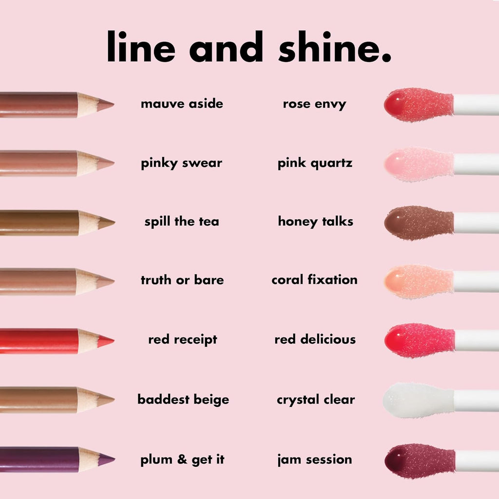 Glow Reviver Lip Oil, Jam Session | Nourishing Tinted Lip Oil for a High-Shine Finish, Infused with Jojoba Oil, Vegan & Cruelty-Free