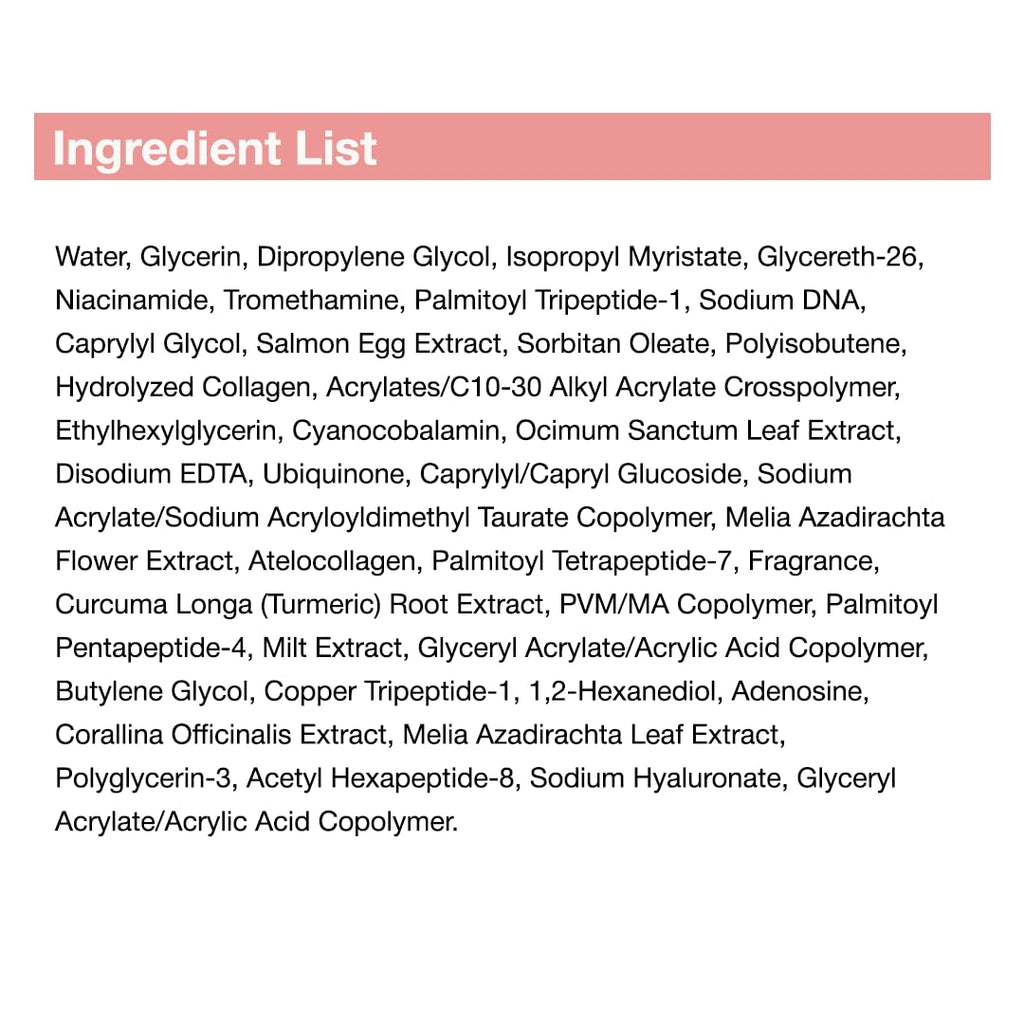 PDRN Pink Peptide Salmon DNA Serum Pink Glow, 5% Niacinamide-1Fl Oz | PDRN Serum with Niacinamide & Peptides for Rejuvenation, Hydration, Skin Barrier Support, Smoothing, Uneven Tone, Korean Care