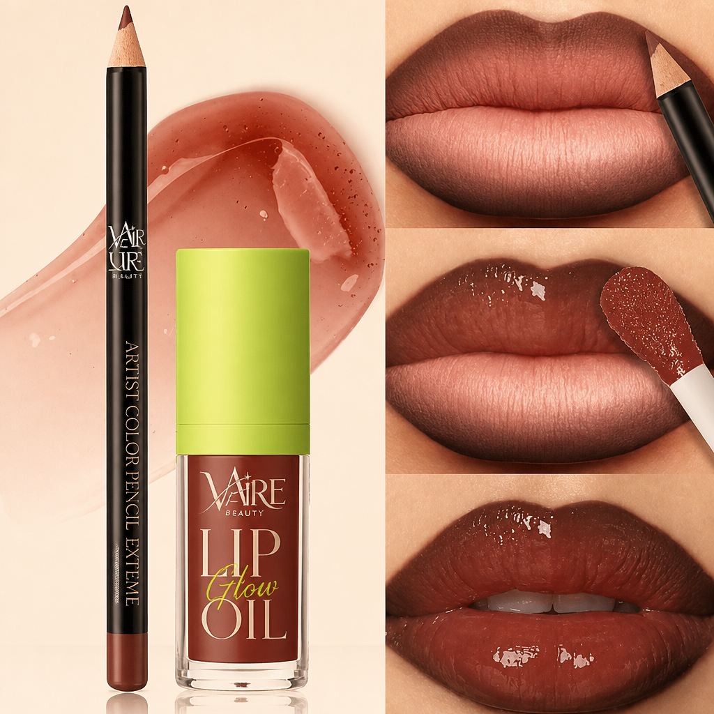 VAIRE lip gloss and liner gallery