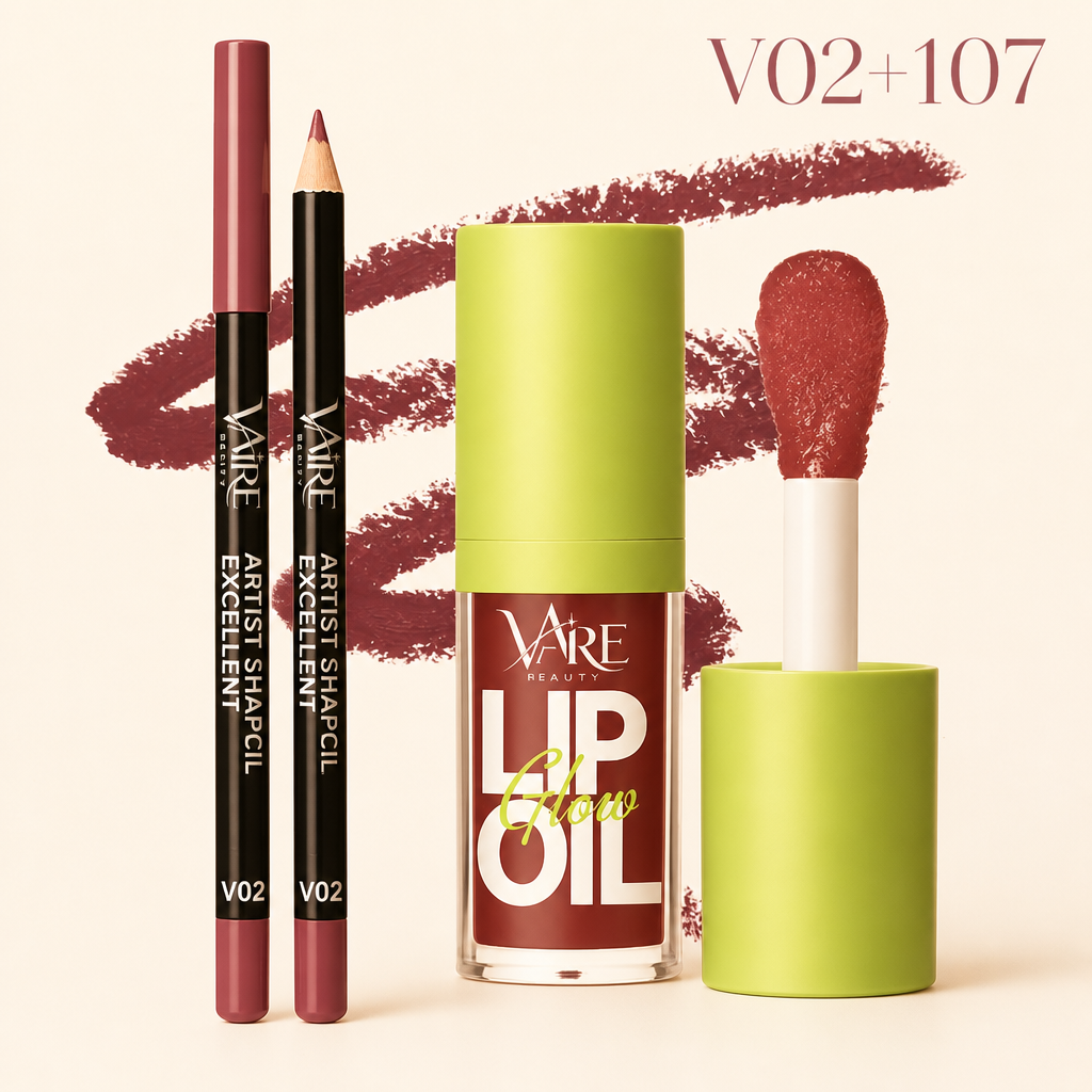 VAIRE lip gloss and liner gallery